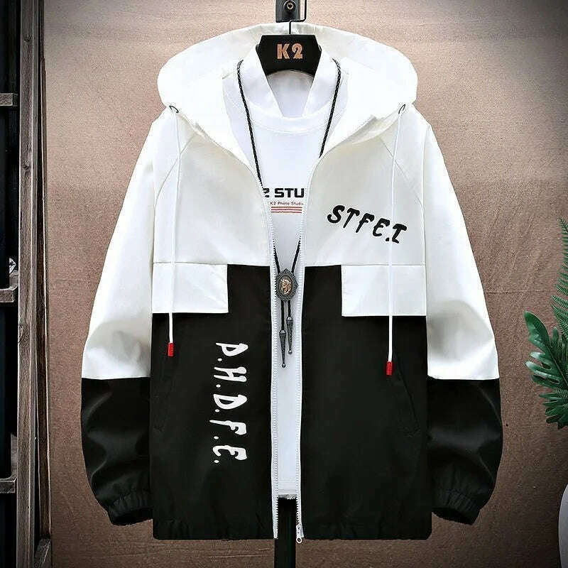 Men Tracksuit Autumn Sportswear Two Piece Sets Man Hip Hop Fashion Sweatpants Brand Clothing Mens Students Sweatsuit Hoodie Suit - KIMLUD