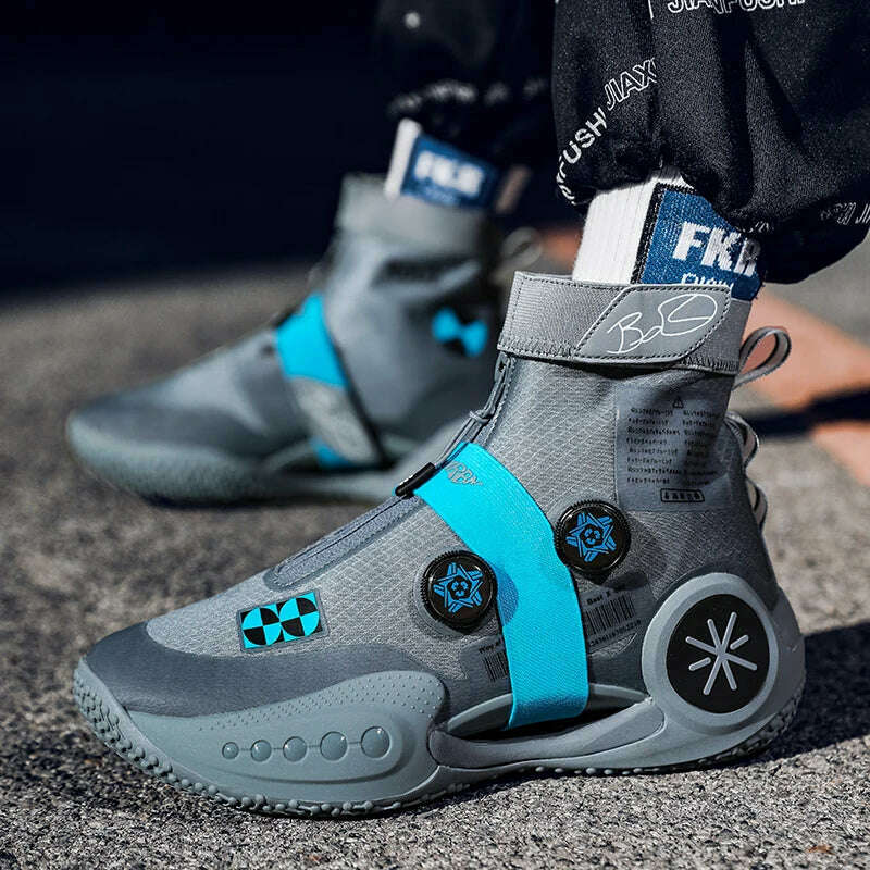 KIMLUD, Men's Basketball Shoes Breathable Cushioning Non-Slip Wearable Runing Shoes Gym Training Athletic Basketball Sneakers for Women, KIMLUD Womens Clothes