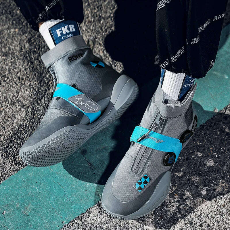 KIMLUD, Men's Basketball Shoes Breathable Cushioning Non-Slip Wearable Runing Shoes Gym Training Athletic Basketball Sneakers for Women, KIMLUD Womens Clothes