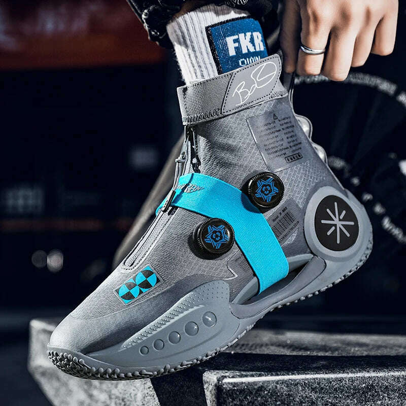 KIMLUD, Men's Basketball Shoes Breathable Cushioning Non-Slip Wearable Runing Shoes Gym Training Athletic Basketball Sneakers for Women, KIMLUD Womens Clothes