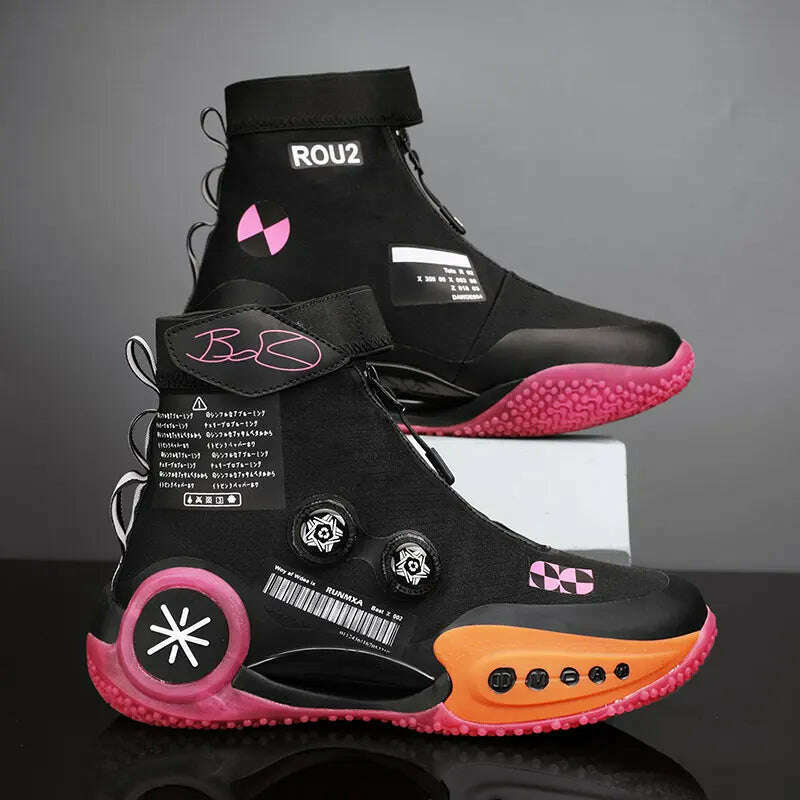 KIMLUD, Men's Basketball Shoes Breathable Cushioning Non-Slip Wearable Runing Shoes Gym Training Athletic Basketball Sneakers for Women, 8826 3 / 40, KIMLUD APPAREL - Womens Clothes