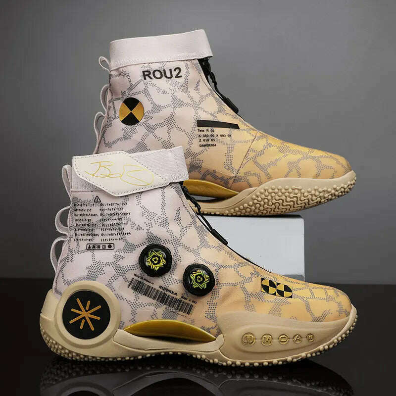 KIMLUD, Men's Basketball Shoes Breathable Cushioning Non-Slip Wearable Runing Shoes Gym Training Athletic Basketball Sneakers for Women, 8826 4 / 38, KIMLUD APPAREL - Womens Clothes