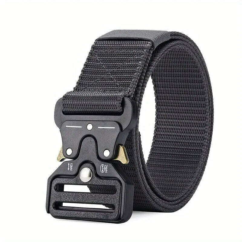 Men's Belt Outdoor Multi Function Belt High Quality Canvas For Nylon Male Luxury Belts Women's Sports Jeans Belt Neutral Belts - KIMLUD