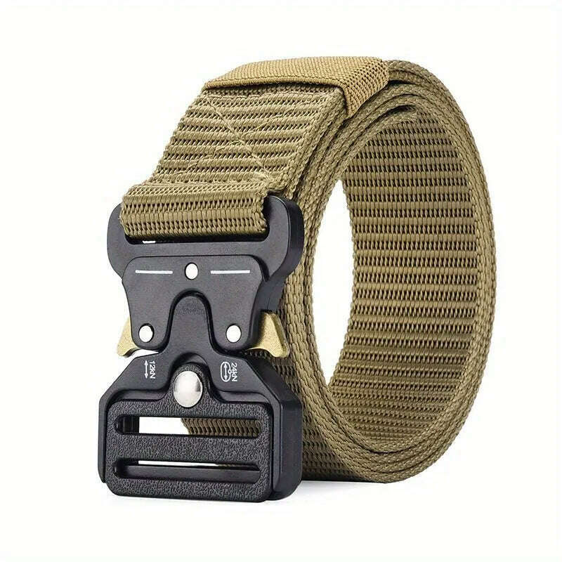 Men's Belt Outdoor Multi Function Belt High Quality Canvas For Nylon Male Luxury Belts Women's Sports Jeans Belt Neutral Belts - KIMLUD
