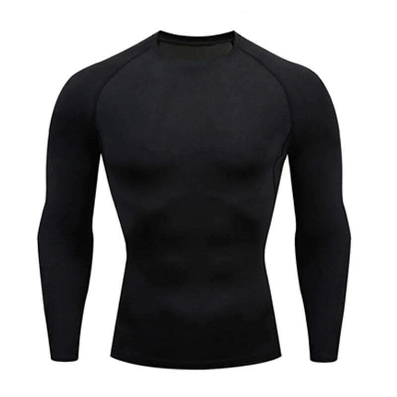 KIMLUD, Men's Gym Clothing Short Running Man Compression tights perspiration Track suit Gym Man black T shirt Sport Pants S-XXXXL, KIMLUD Womens ClothesKIMLUD, Men's Gym Clothing Short Running Man Compression tights perspiration Track suit Gym Man black T shirt Sport Pants S-XXXXL, black 2 / S, KIMLUD APPAREL - Womens Clothes
