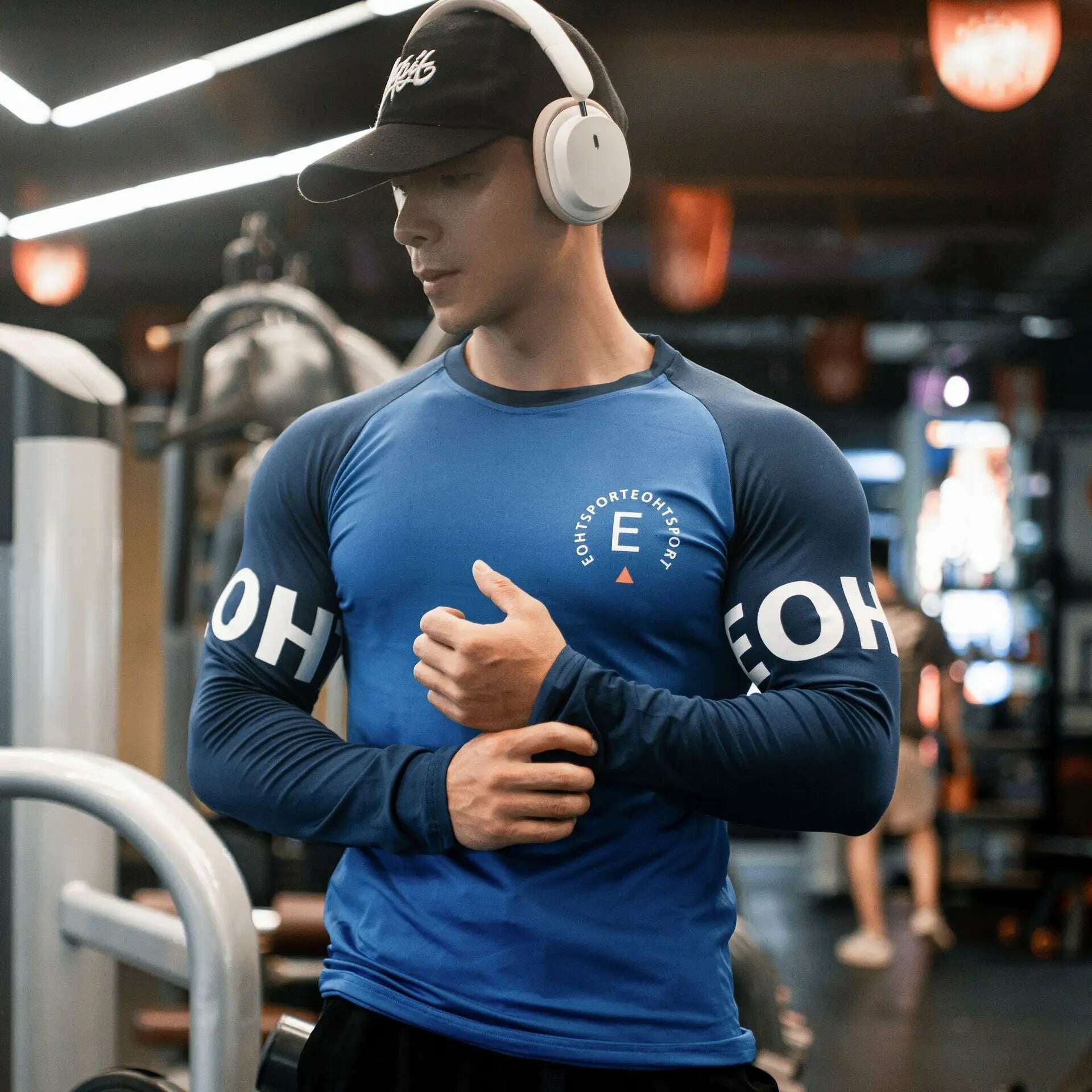 KIMLUD, Men's Long Sleeve T-Shirt for Sports Fitness Training Clothing Quick Drying Breathable Elastic Bottoming Shirt New Arrival Spring Autumn, blue / L(165-170)CM, KIMLUD APPAREL - Womens Clothes