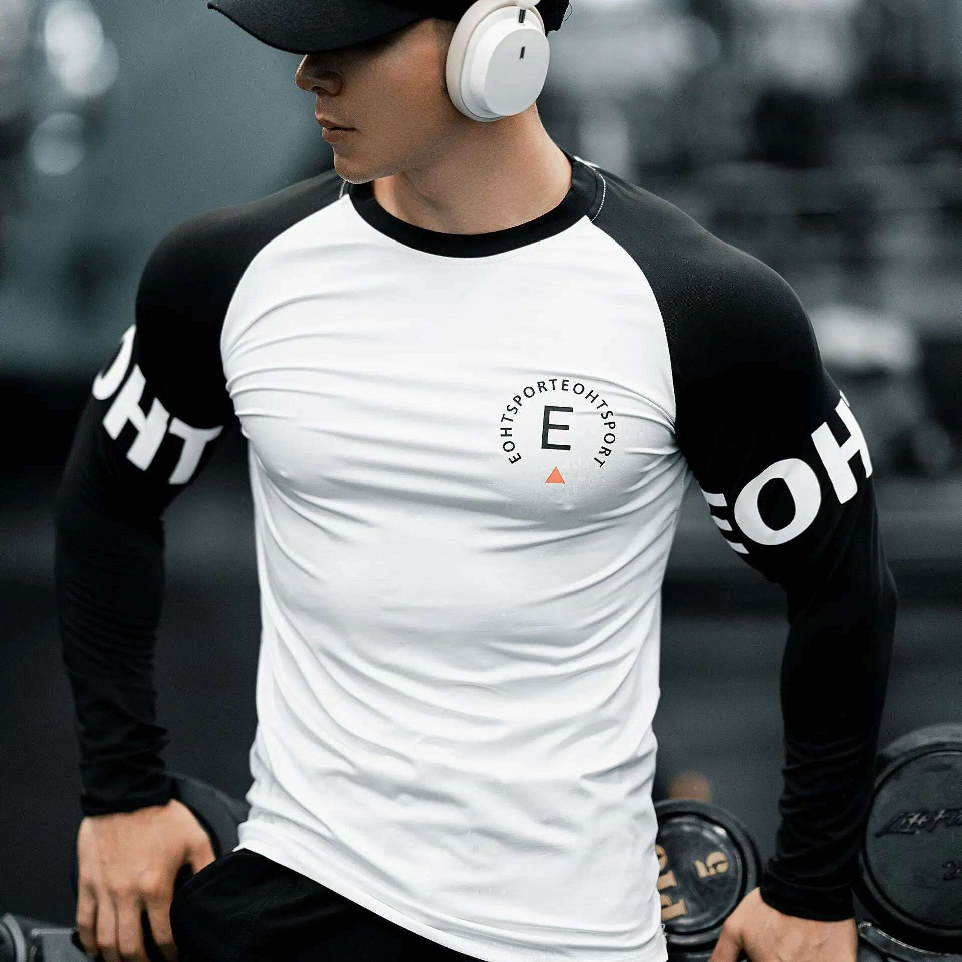KIMLUD, Men's Long Sleeve T-Shirt for Sports Fitness Training Clothing Quick Drying Breathable Elastic Bottoming Shirt New Arrival Spring Autumn, KIMLUD Womens Clothes