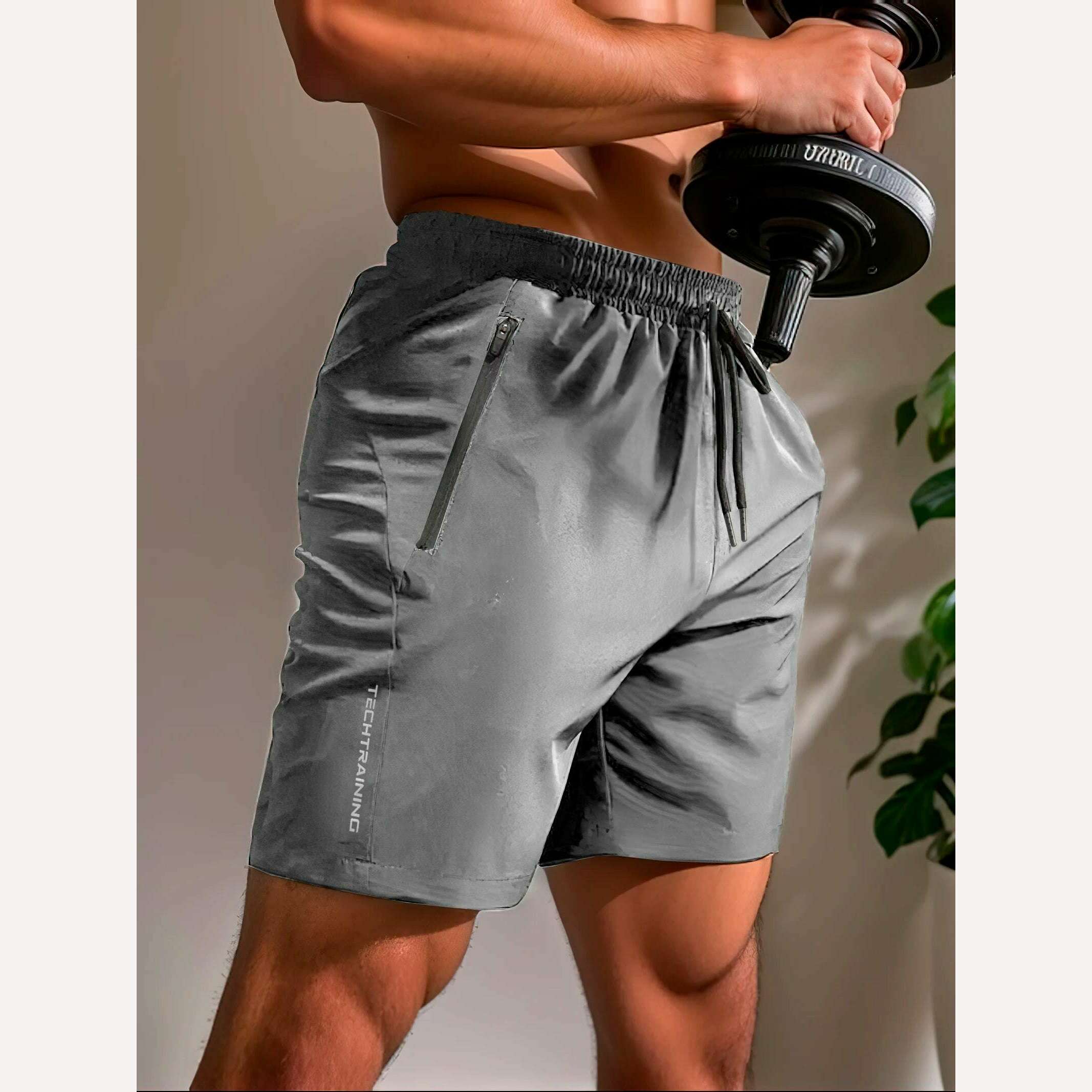 KIMLUD, Men's shorts, sports, fitness, cycling, outdoor hiking shorts, running fast dry, cool, breathable, sweat absorbing, and micro el, KIMLUD Womens Clothes