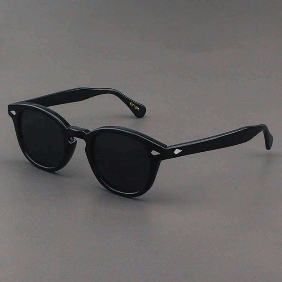 Men's Sunglasses Lemtosh Woman Johnny Depp Polarized Sun Glasses Acetate Frame Luxury Brand Vintage Driver's Shade - KIMLUD