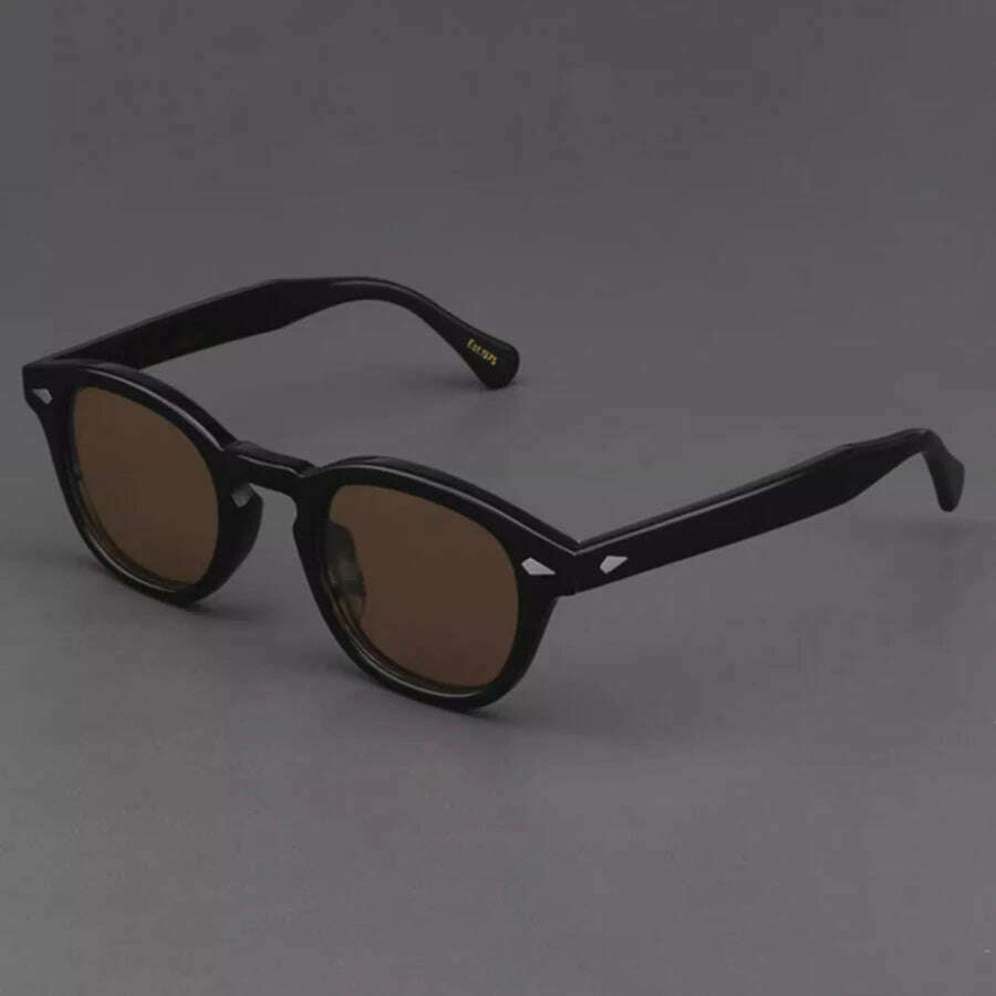 Men's Sunglasses Lemtosh Woman Johnny Depp Polarized Sun Glasses Acetate Frame Luxury Brand Vintage Driver's Shade - KIMLUD