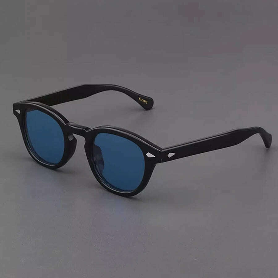 Men's Sunglasses Lemtosh Woman Johnny Depp Polarized Sun Glasses Acetate Frame Luxury Brand Vintage Driver's Shade - KIMLUD