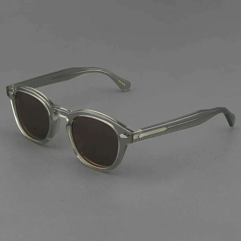 Men's Sunglasses Lemtosh Woman Johnny Depp Polarized Sun Glasses Acetate Frame Luxury Brand Vintage Driver's Shade - KIMLUD