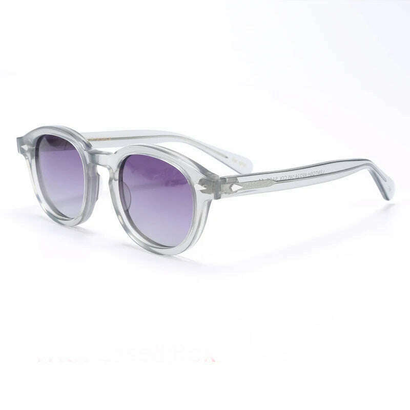 Men's Sunglasses Lemtosh Woman Johnny Depp Polarized Sun Glasses Acetate Frame Luxury Brand Vintage Driver's Shade - KIMLUD