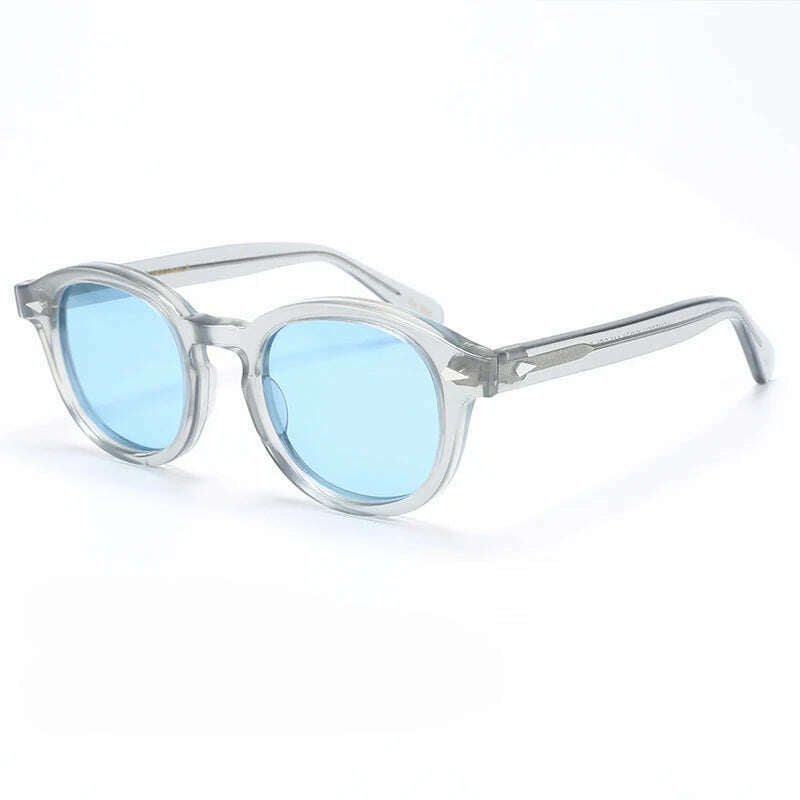 Men's Sunglasses Lemtosh Woman Johnny Depp Polarized Sun Glasses Acetate Frame Luxury Brand Vintage Driver's Shade - KIMLUD