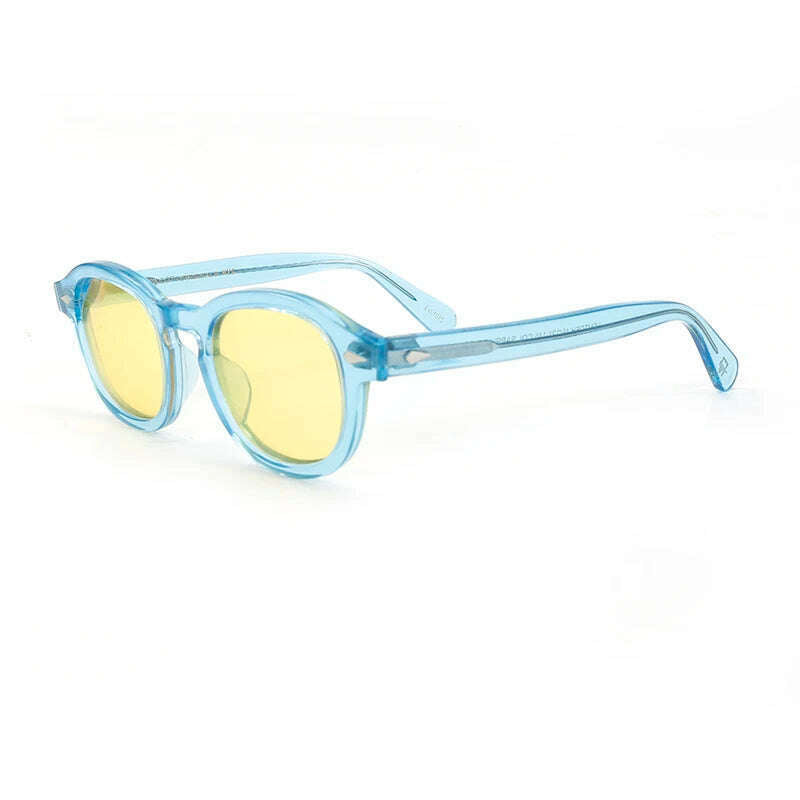 Men's Sunglasses Lemtosh Woman Johnny Depp Polarized Sun Glasses Acetate Frame Luxury Brand Vintage Driver's Shade - KIMLUD