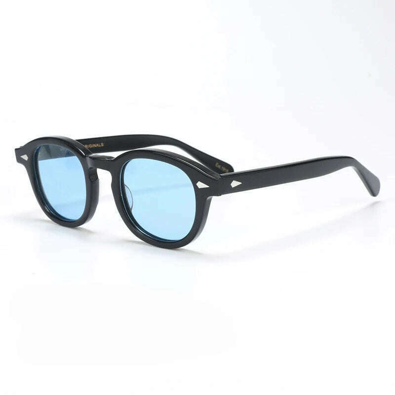 Men's Sunglasses Lemtosh Woman Johnny Depp Polarized Sun Glasses Acetate Frame Luxury Brand Vintage Driver's Shade - KIMLUD