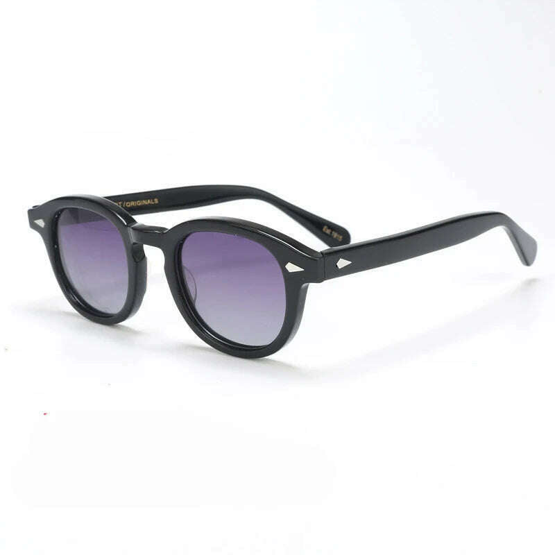 Men's Sunglasses Lemtosh Woman Johnny Depp Polarized Sun Glasses Acetate Frame Luxury Brand Vintage Driver's Shade - KIMLUD