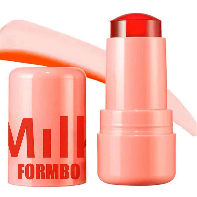 KIMLUD, Milk Blush Stick Crystal Jelly Blush Multi Use Brighten Skin Blush Stick Transparent Jelly Tint Stick Matte Contour Makeup Hot, 2, KIMLUD APPAREL - Womens Clothes