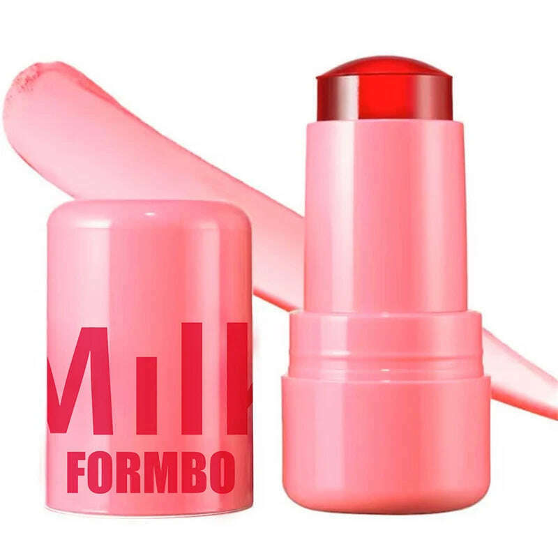 KIMLUD, Milk Blush Stick Crystal Jelly Blush Multi Use Brighten Skin Blush Stick Transparent Jelly Tint Stick Matte Contour Makeup Hot, KIMLUD Womens Clothes