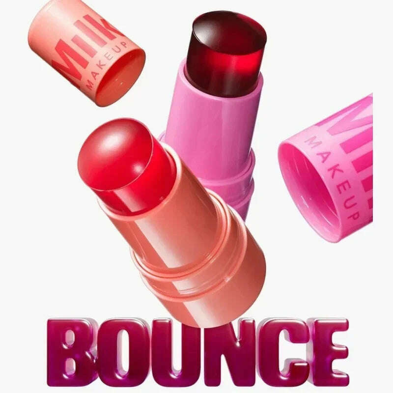 KIMLUD, Milk Makeup Jelly Tint Milk Makeup Jelly Tint Lip And Cheek Stick Light Blush Fake Plain Lipstick Lipstick 2 In 1, KIMLUD Womens Clothes