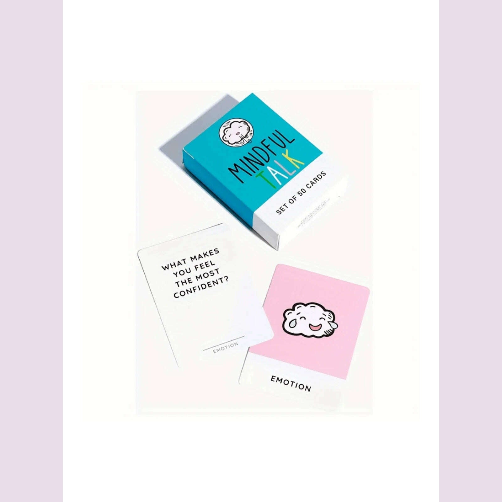 KIMLUD, Mindfulness Game Mindful Conversation Cards For Kids And Parents, For Authentic And Meaningful Conversations Christmas Day, KIMLUD Womens Clothes