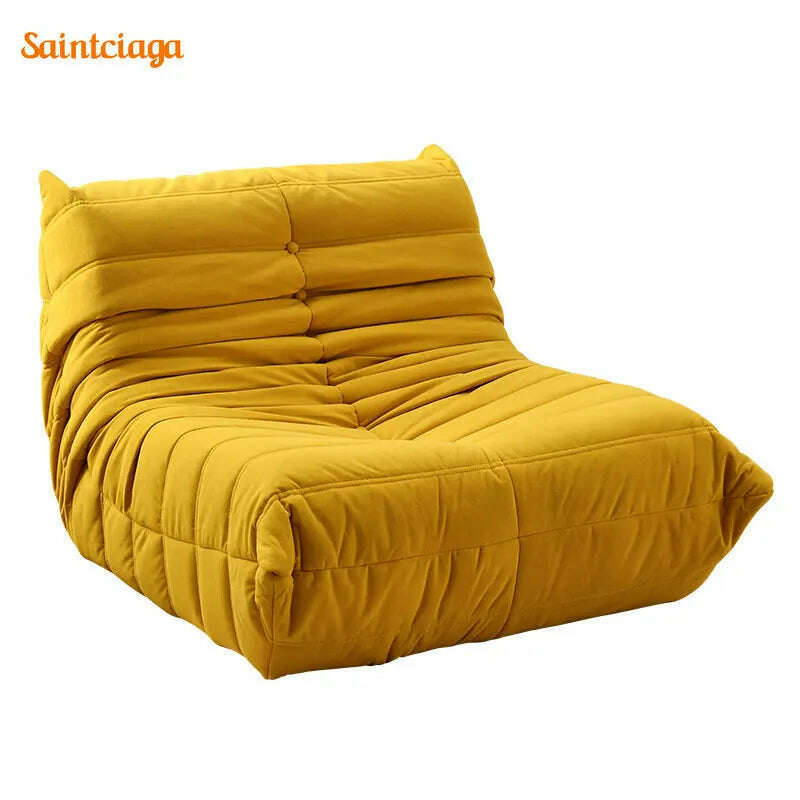 KIMLUD, Minimalist Sofa Nordic Single Luxury Sofa Recliner Balcony Caterpillar Sofa Simple Leisure Sofa Living Room Furniture Muebles, KIMLUD Womens Clothes