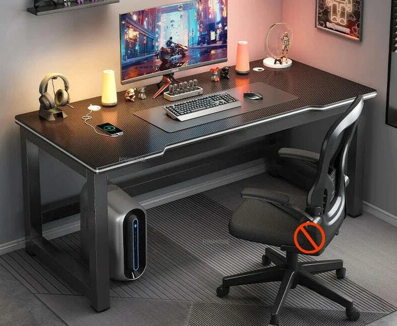 KIMLUD, modern Desktop Computer Desks Household Office Table Gaming Pc Bedroom Student Study Table Writing Desk Table Office Furniture Z, A-black A-80cm, KIMLUD APPAREL - Womens Clothes