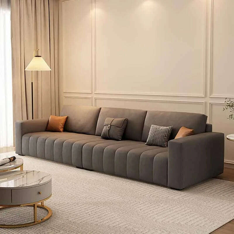 KIMLUD, Modern Luxury Bed Sofa Living Room Puffs Lazy Corner L Shape Living Room Sofas Sectional Canape Gonflabe Nordic Furniture, KIMLUD Womens Clothes