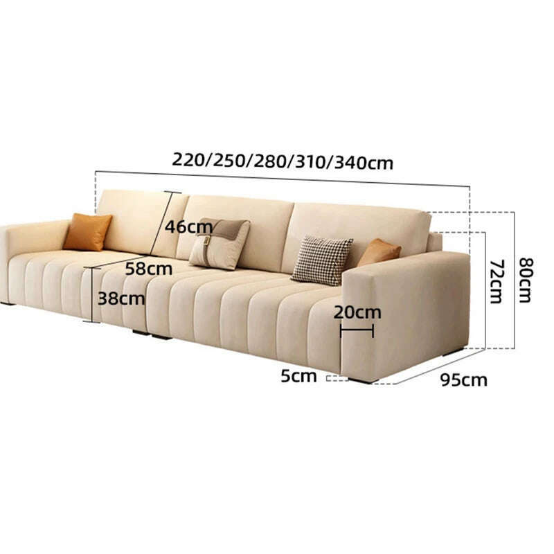 KIMLUD, Modern Luxury Bed Sofa Living Room Puffs Lazy Corner L Shape Living Room Sofas Sectional Canape Gonflabe Nordic Furniture, KIMLUD Womens Clothes