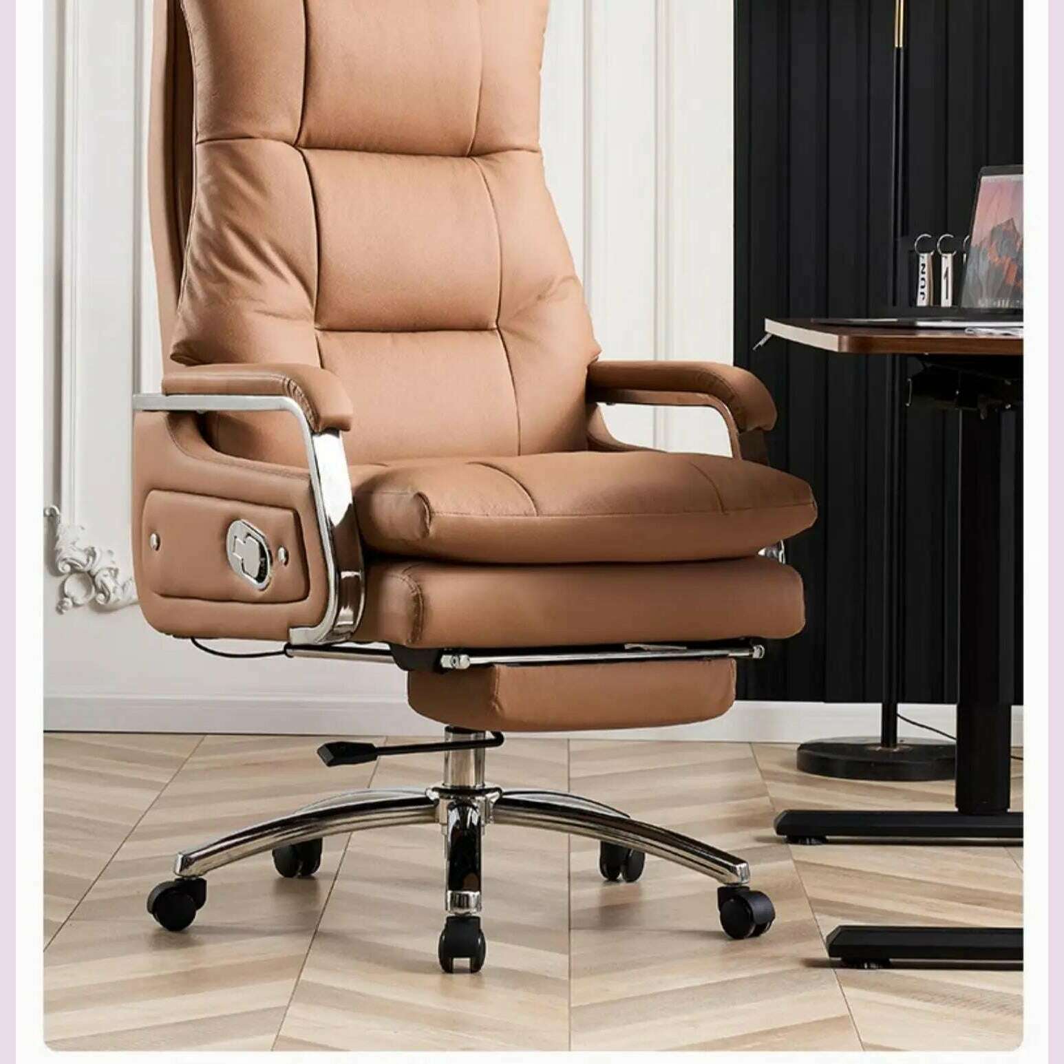 Modern Originality Office Chair Luxury Simple Comfort Sofa Office Chair Adjustable Sedentary Ergonomic Office Furniture FYOC - KIMLUD