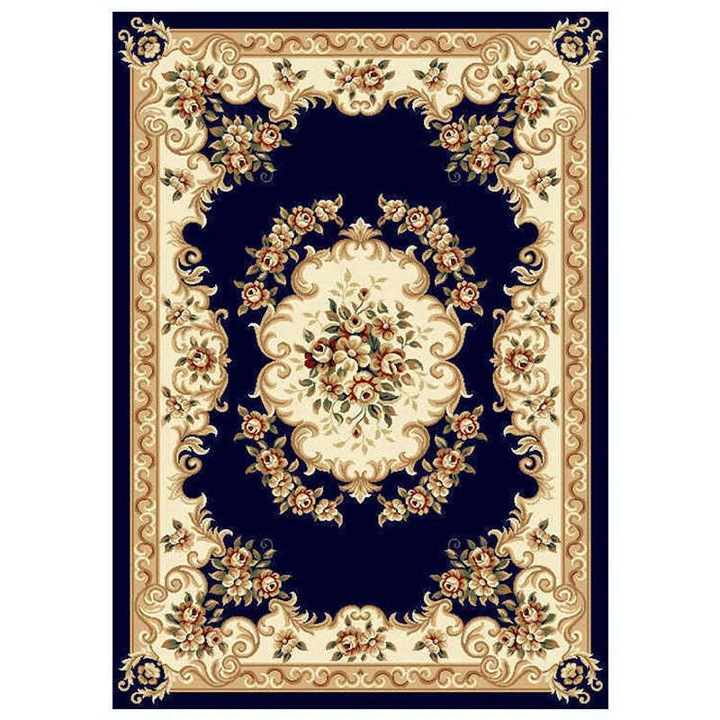 KIMLUD, Modern Polypropylene SofaTable Floor Mat European and American Carpet Living Room Bedroom Home Thicken Rug Large Area Blanke, KIMLUD Womens Clothes