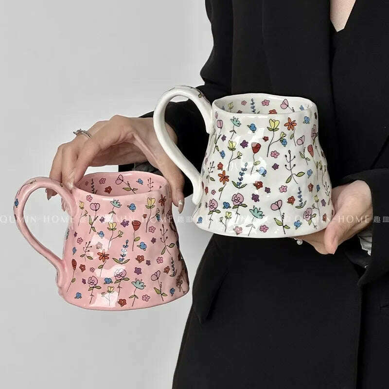 KIMLUD, Mug wholesale practical water cup gift gift box New Year gift coffee cup ceramic high value, KIMLUD Womens Clothes