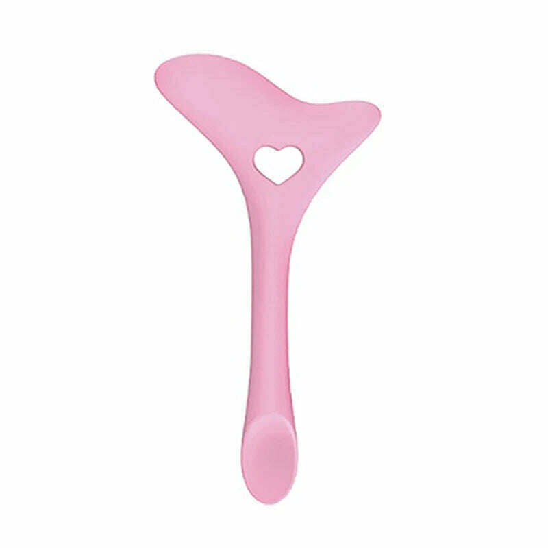 KIMLUD, Multifunction Silicone Eyeliner Stencils Wing Tips Marscara Drawing Lipstick Wearing Aid Face Cream Mask Applicator Makeup Tools, C01-117x59x15mm, KIMLUD APPAREL - Womens Clothes