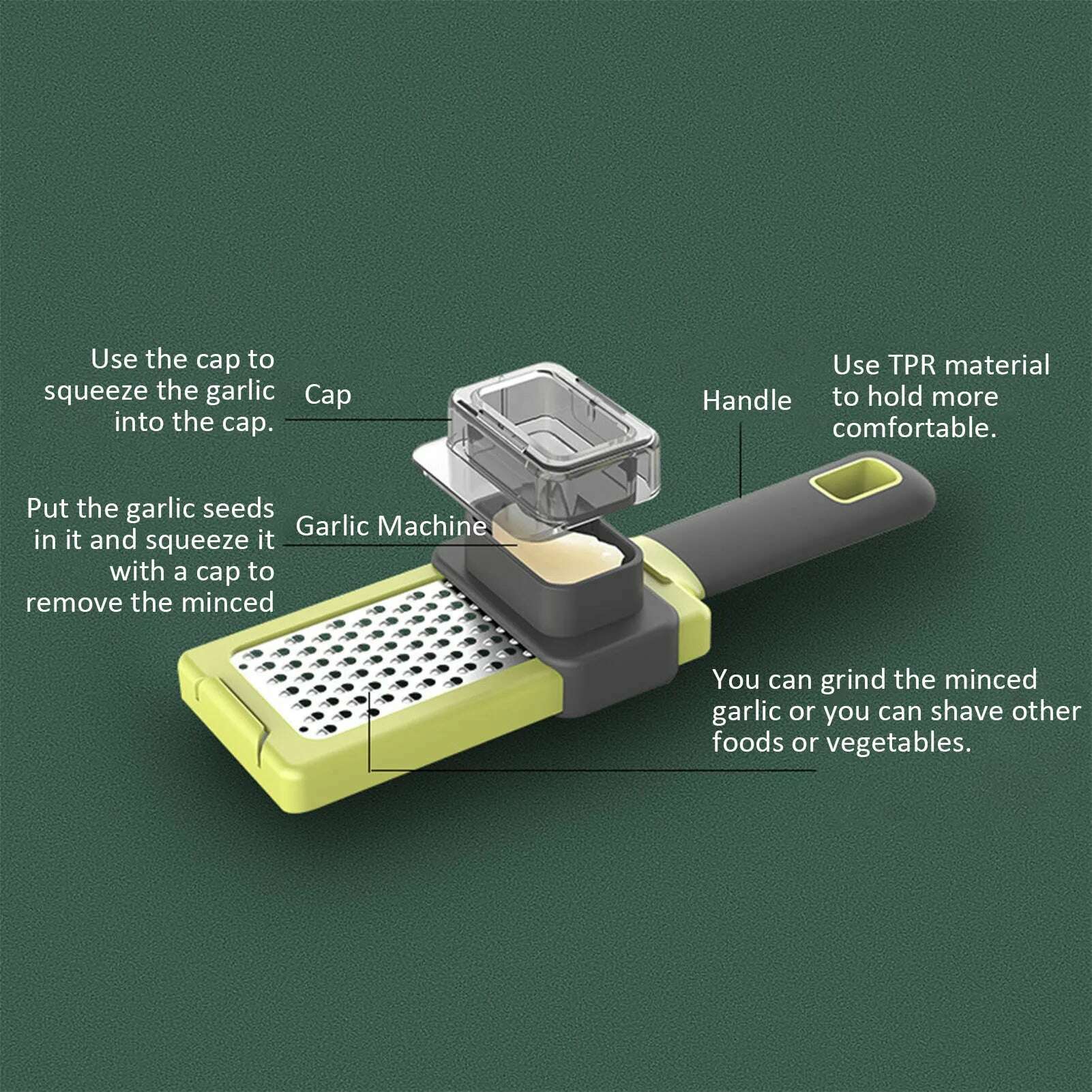 KIMLUD, Natural Handcrafted Bamboo Bowl Flat-Bottomed Can And Garlic Stick Pounded Garlic Jar Round Pounding Garlic Mortar Wooden Grinde, KIMLUD Womens Clothes