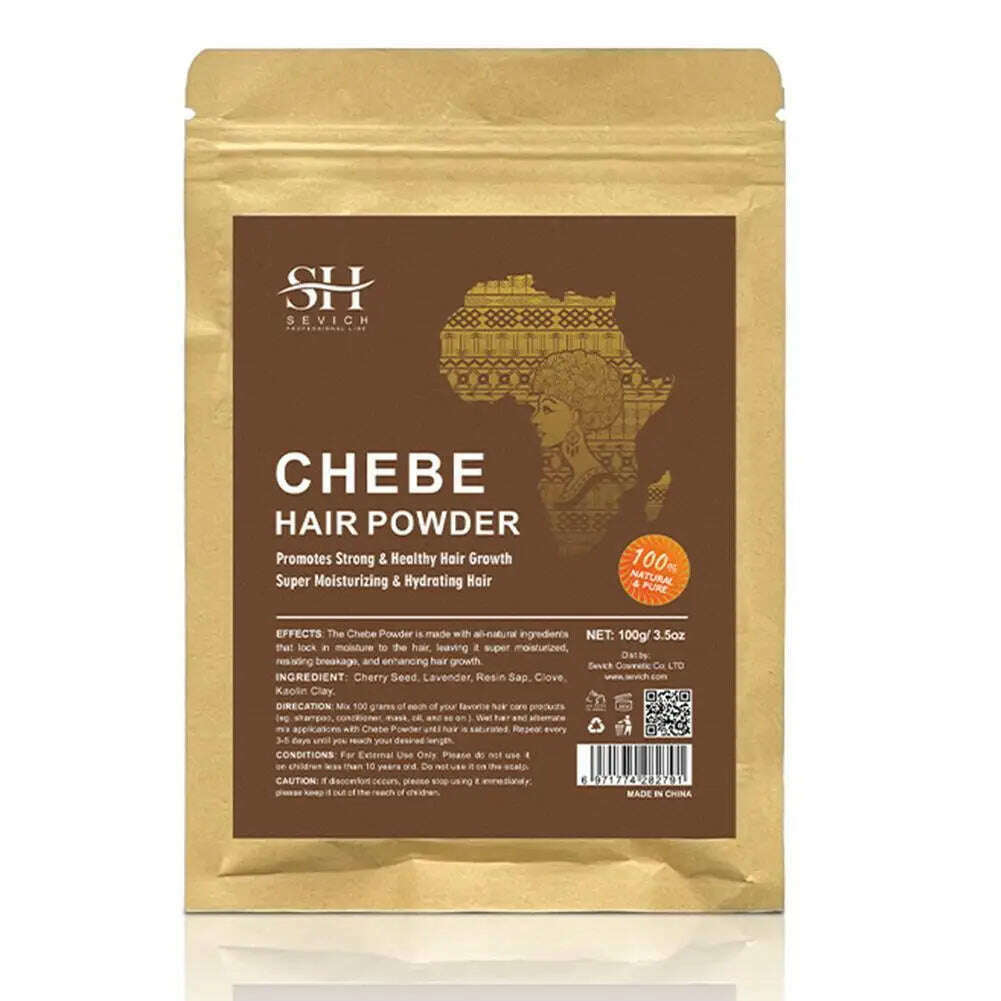 KIMLUD, New 100g Chebe Powder Africa Women Traction Alopecia Treatment Loss Men Of Spray Get Oil Rid Wig Hair Treatment V8E5, KIMLUD Womens Clothes