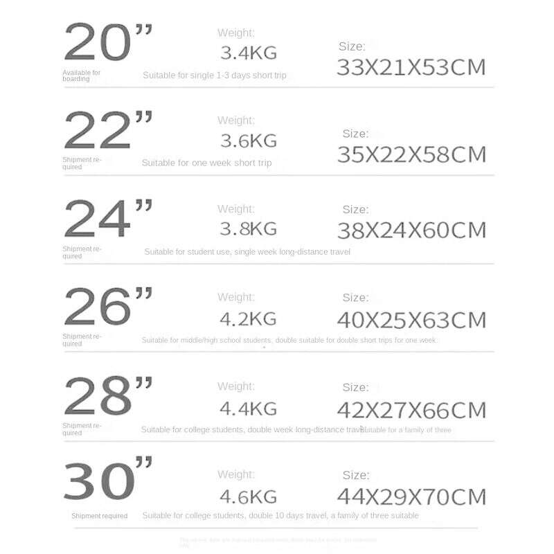 KIMLUD, New Aluminum Frame Suitcase Large Capacity Suitcase on wheels 20/22/24/26/28/30 Inch Trolley Case Password Boarding Box, KIMLUD Womens Clothes