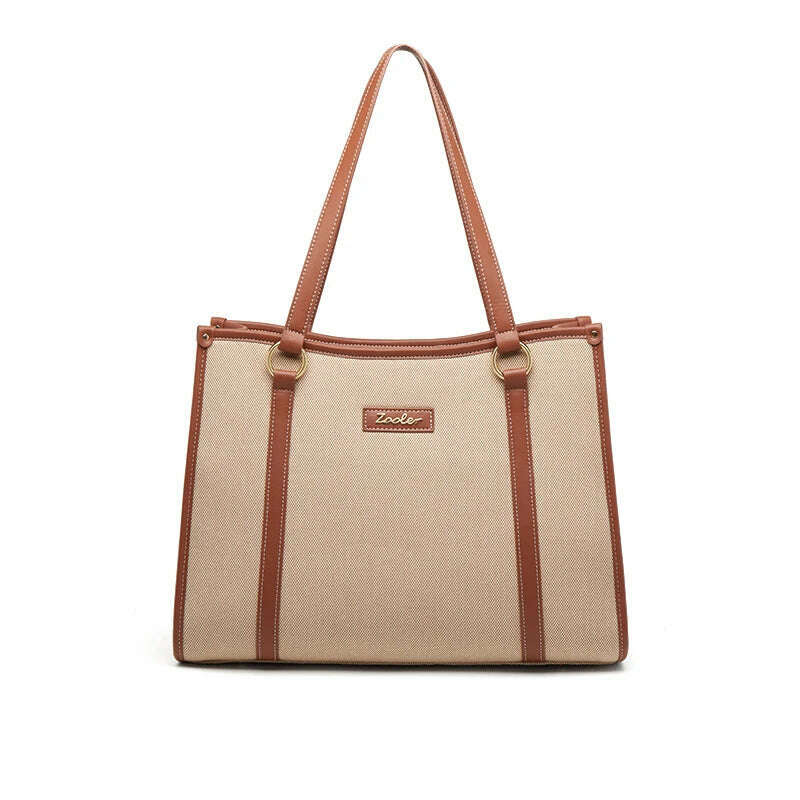 KIMLUD, New Arrived Large Tote ZOOLER Women Shoulder Bags Strong Cloth Shopping Bags Stylish Travel #jh236, KIMLUD Womens Clothes