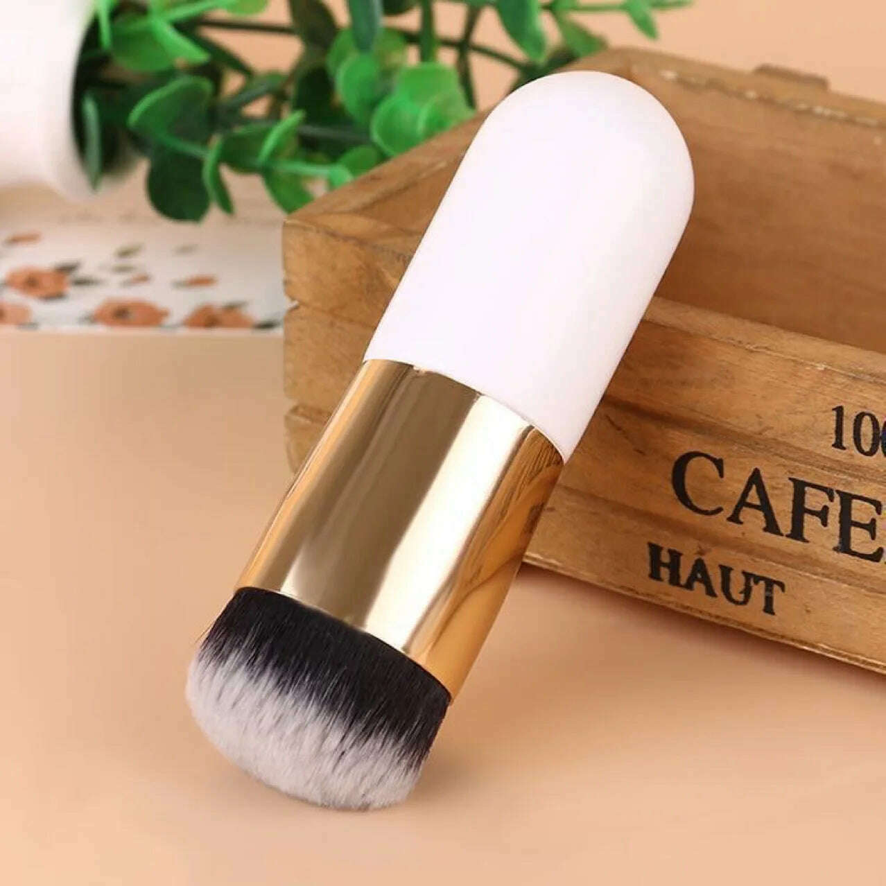 New Fashion Big Size Makeup Brushes Foundation Powder Brush Face Blush Professional Large Cosmetics Soft Foundation Make Up Tool - KIMLUD