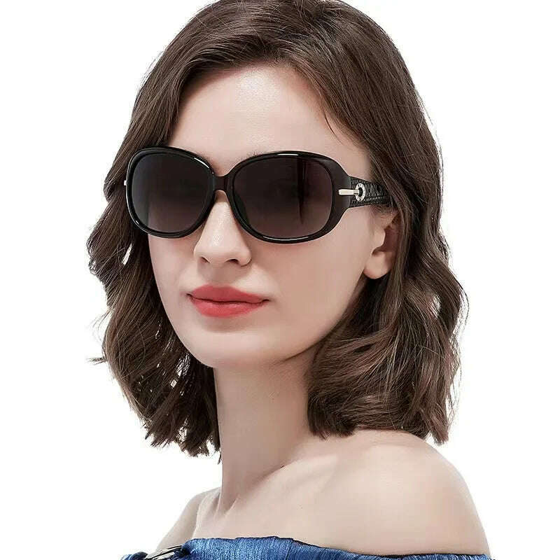 New Fashion Oversized Sunglasses Woman Personality Outdoor Sport Sun Glasses Female Vintage Brand Eyewear UV400 Oculos De Sol - KIMLUD
