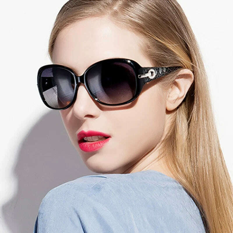 New Fashion Oversized Sunglasses Woman Personality Outdoor Sport Sun Glasses Female Vintage Brand Eyewear UV400 Oculos De Sol - KIMLUD
