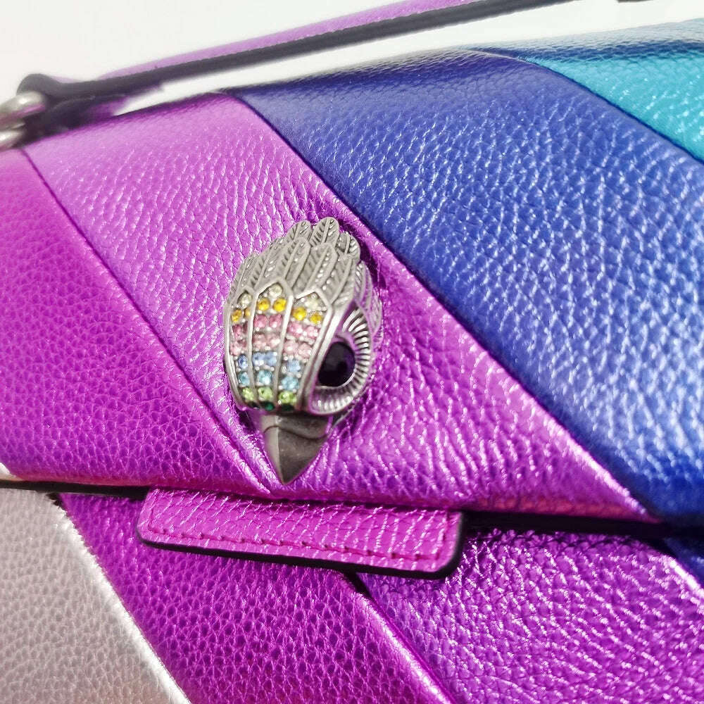 KIMLUD, New Kurt Rainbow Bag Medium Size Chain Bag London Luxury Design Women Bags One-shoulder Crossbody Messenger Handbag, KIMLUD Womens Clothes