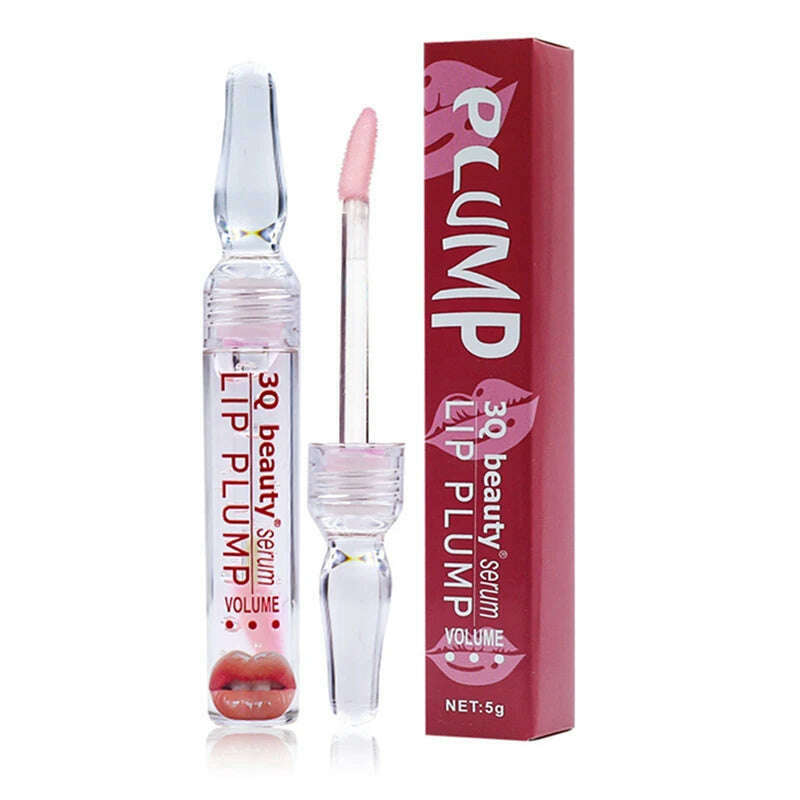 KIMLUD, New Lip Plump Serum Increase Lip Elasticity Reduce Lip Mask Fine Lines Instant Volumising Increase Moisturizing Lip Essence Oil, 1pc, KIMLUD APPAREL - Womens Clothes