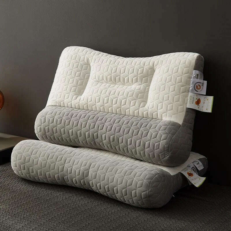 KIMLUD, New Orthopedic Reverse Traction Pillow Protects Cervical Spine and Helps Sleep Single Neck Pillow Machine Washable 48X74cm, 48x74cm / 1pc, KIMLUD APPAREL - Womens Clothes