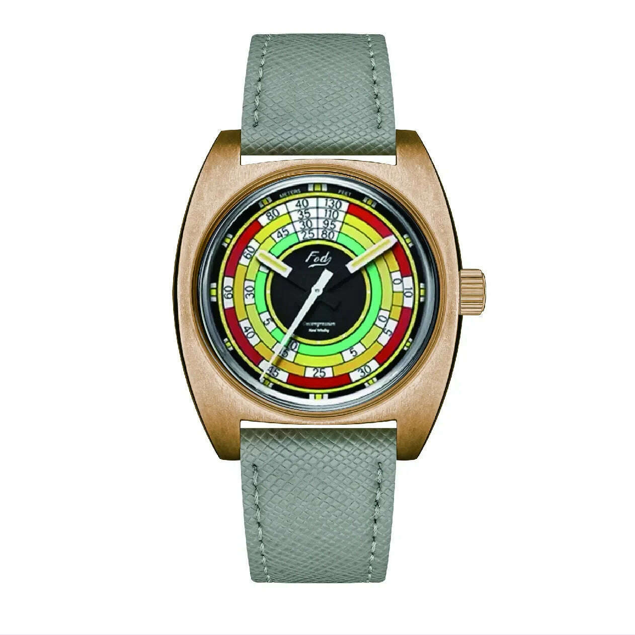 KIMLUD, NEW Seizenn W10 WW2 Field Watch Retro Arrow Pilot Watch Men Mechanical Manual Hand Wind Luminous Merkur CUSN8 Bronze Turtle Case, KIMLUD Womens Clothes