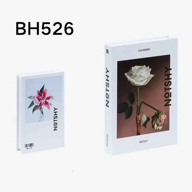 KIMLUD, New Storable Decorative Book Storage Box,Magnetic Fake Books Decoration Props Book Study Room Decoration Book Hotel Cafe, 526BH, KIMLUD APPAREL - Womens Clothes