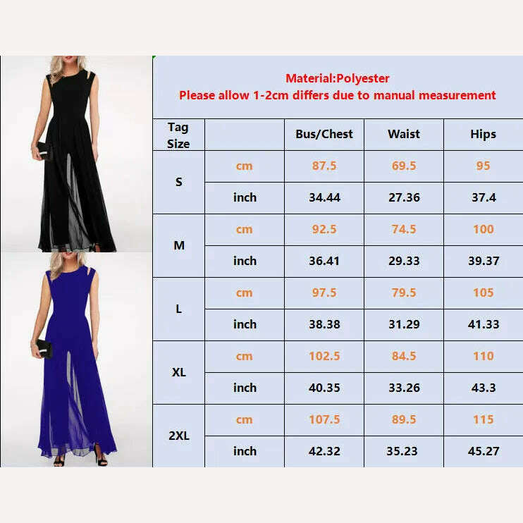KIMLUD, New2023 Women's Summer Casual Jumpsuits Solid Elegant Sleeveless High Waist Women One Pieces Overalls Female Party Club Outfits, KIMLUD Womens Clothes
