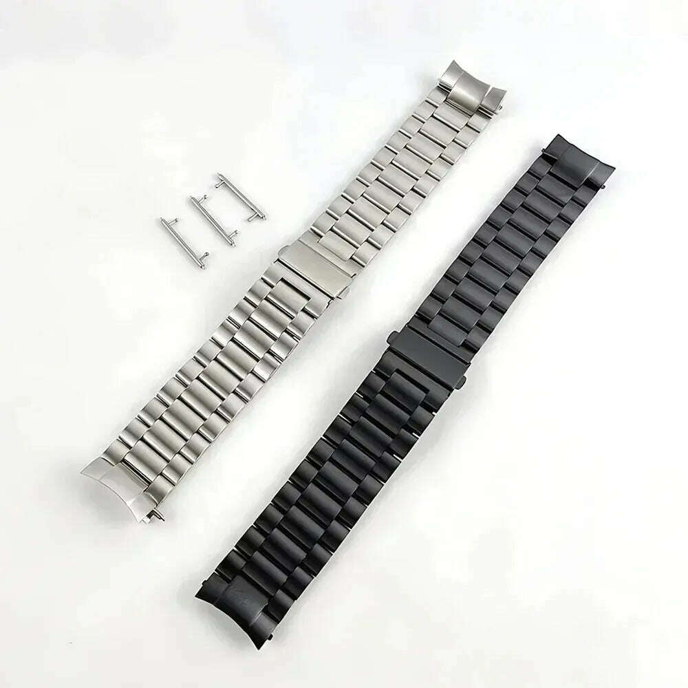 KIMLUD, No Gaps Link 22mm Bracelet Strap For HUAWEI WATCH GT 4 46 Metal Stainless Steel Band GT4 Replacement Watchband Accessories Belt, KIMLUD Womens Clothes