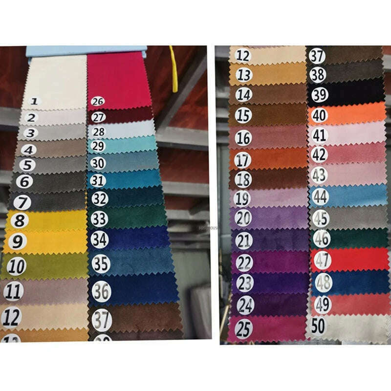 Nordic Soft Velvet Bed Footrest Ottoman Living Room Furniture Home Bedroom Luxury Pouf Bench Entrance-hall Shoes Stool B - KIMLUD