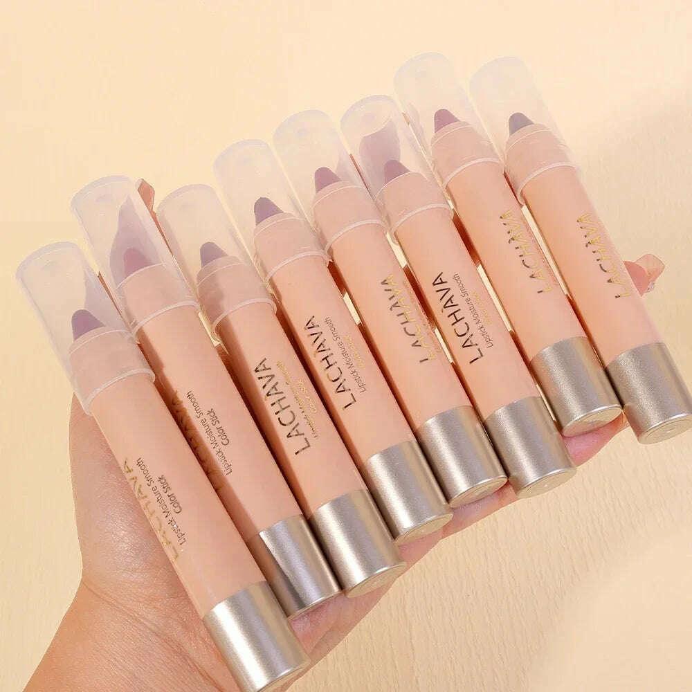 KIMLUD, Nude Brown Lipliner Pen Waterproof Red Matte Contour Tint Lipstick Lasting Non-stick Cup Lipliner Pen Lips Makeup Cosmetic, KIMLUD Womens Clothes