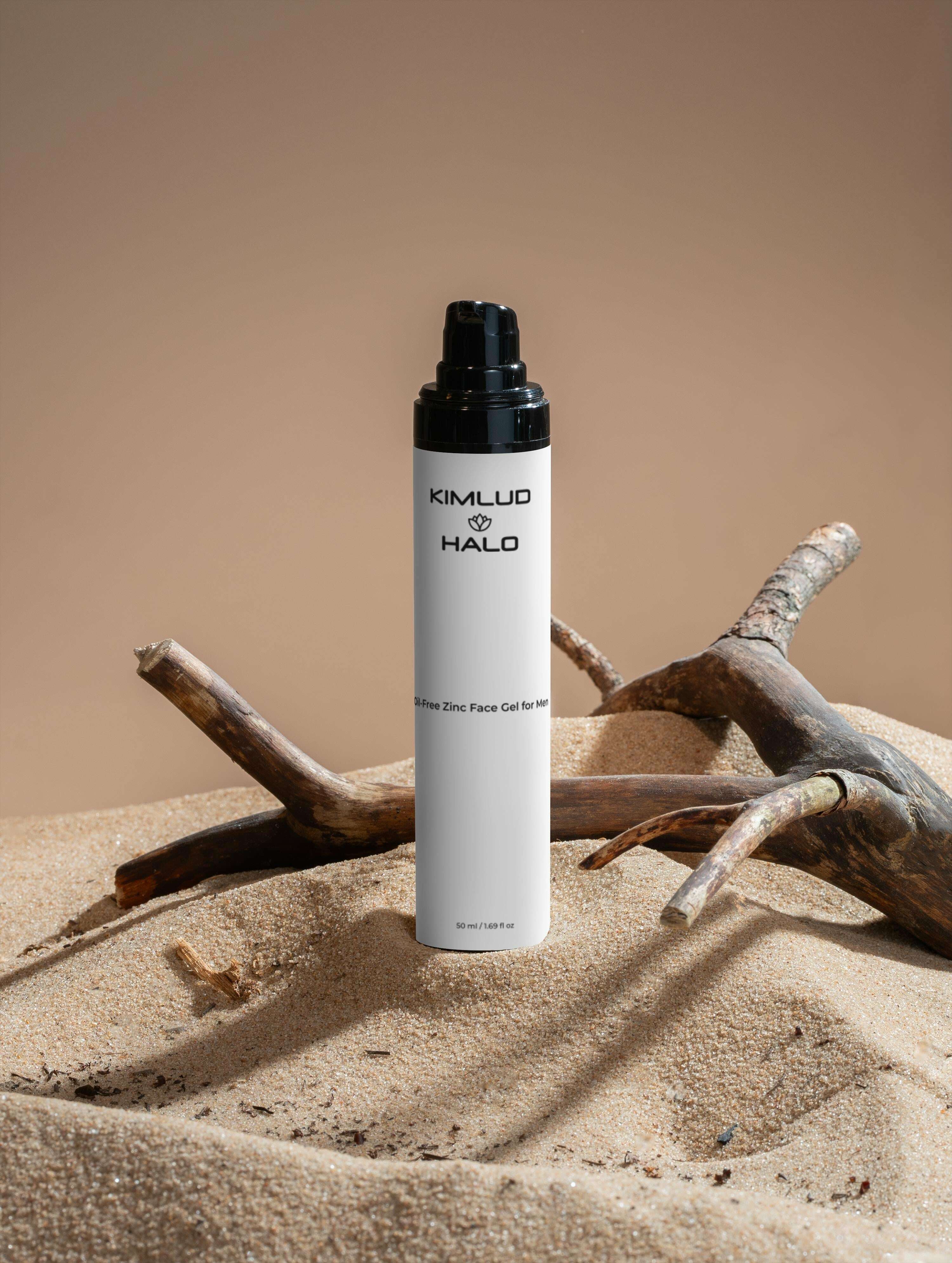 Oil-Free Zinc Face Gel for Men